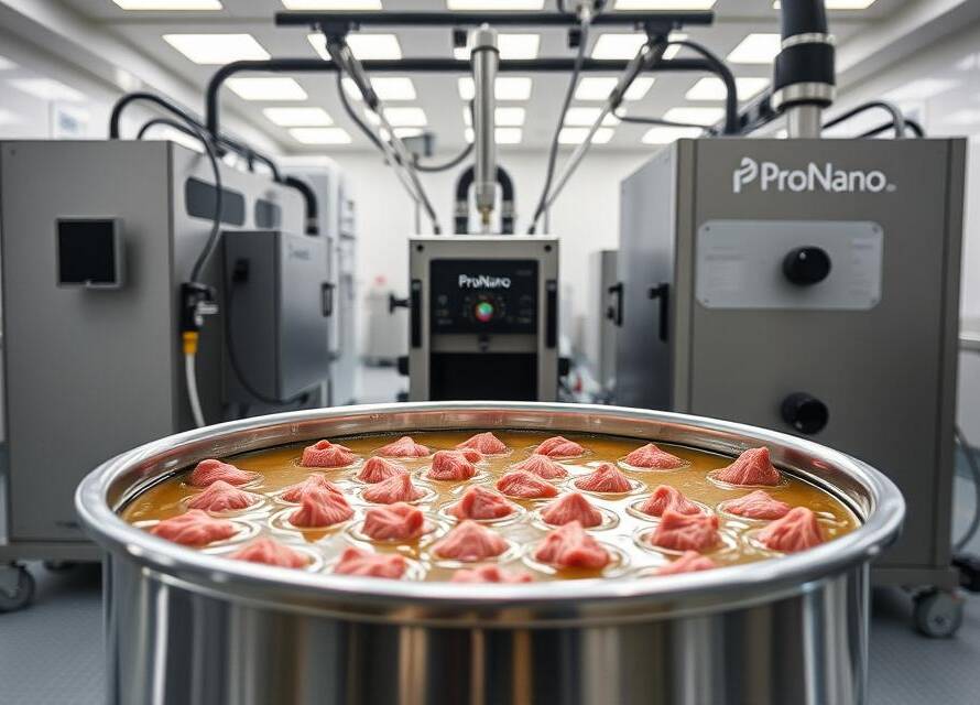 lab-grown meat production process
